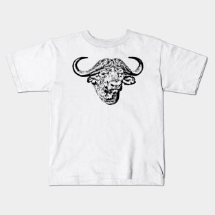 African buffalo Kids T-Shirt